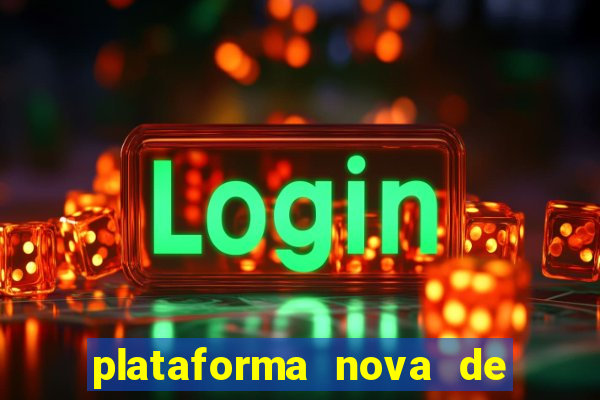 plataforma nova de 3 reais